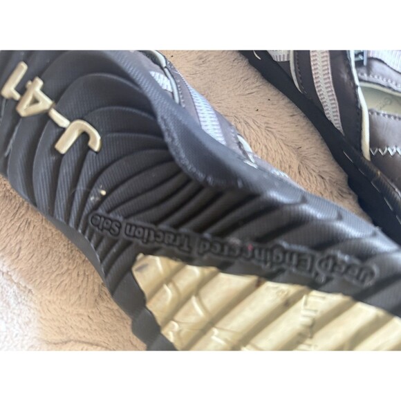 Jeep Adventure J-41 Hiking Shoes Women's 10M Bungee Cord Gray Tan Vegan Leather - Picture 14 of 15